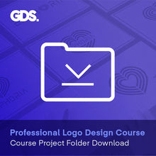 Load image into Gallery viewer, Professional Logo Design Course Project Folder &amp; Assets