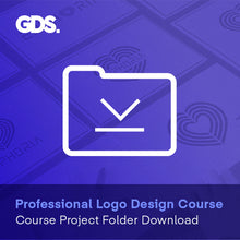 Load image into Gallery viewer, Professional Logo Design Course Project Folder & Assets